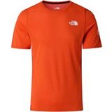 The North Face Summit Hight Trail Hardloopshirt Heren - rood, Maat S