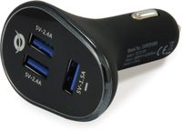 Conceptronic CARDEN06B oplader voor mobiele apparatuur Universeel Zwart Sigarettenaansteker Auto