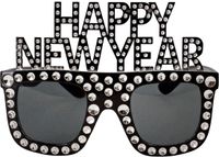 Finidi Happy New Year bril zilver