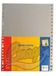 Quantore onglet A4 23 trous avec alphabet gris PP (20 pièces)