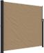 vidaXL Paravent rétractable taupe 180x300 cm