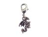 INNSPIRO NICE CHARMS Draak metalen hanger met karabijnhaak, 11 x 14 mm, 25 stuks