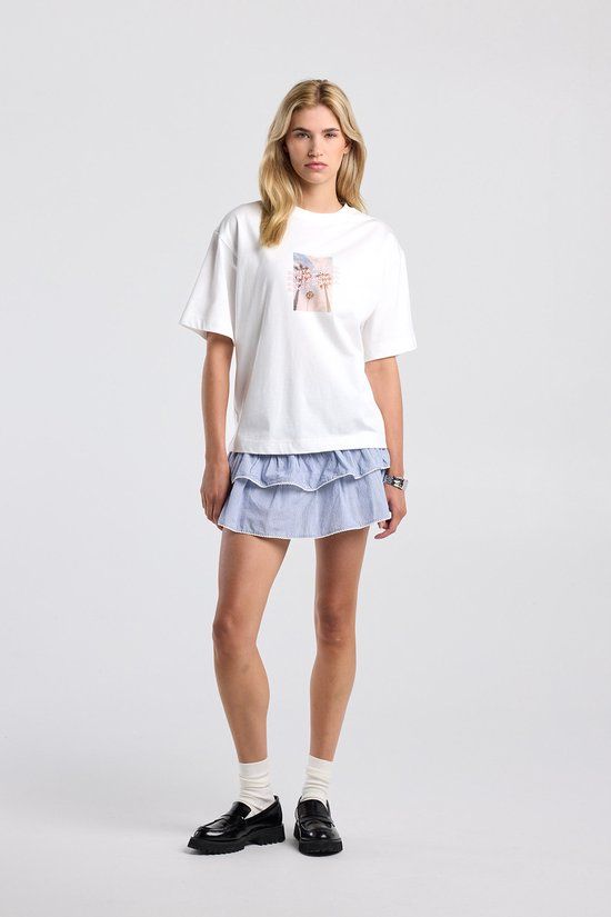 America Today T-shirt Elva Off white XXS