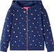 vidaXL Kindervest met capuchon 116 marineblauw