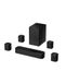 ULTIMEA Aura A60 Pro 7.1 met Dolby Atmos Surround Soundbar voor | 420 W piekvermogen, 5,25 inch subwoofer, app-bediening, thuisbioscoop geluidssysteem, VoiceMX, BassMX, HDMI eARC