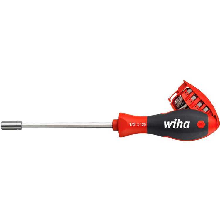 Wiha Magazine Sb 3809 01-01 Werkplaats Bitschroevendraaier 1/4 (6.3 Mm) Din 3126 Din Iso 1173