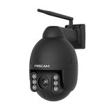 Foscam SD4 4 MP dual-band WLAN PTZ dome bewakingscamera met 4-voudige optische zoom en nachtzicht tot 50 meter, detectie van personen, bewegingen en geluiden