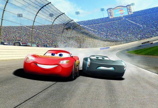Komar Disney Cars Fotobehang - 3.68 x 2.54 M - Inclusief Lijm