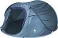 Spetebo XXL tent voor 3 personen - 240 x 210 x 105 cm - Kleur: blauw