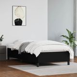 Maison Exclusive - Cadre de lit sans matelas noir 90x190 cm similicuir