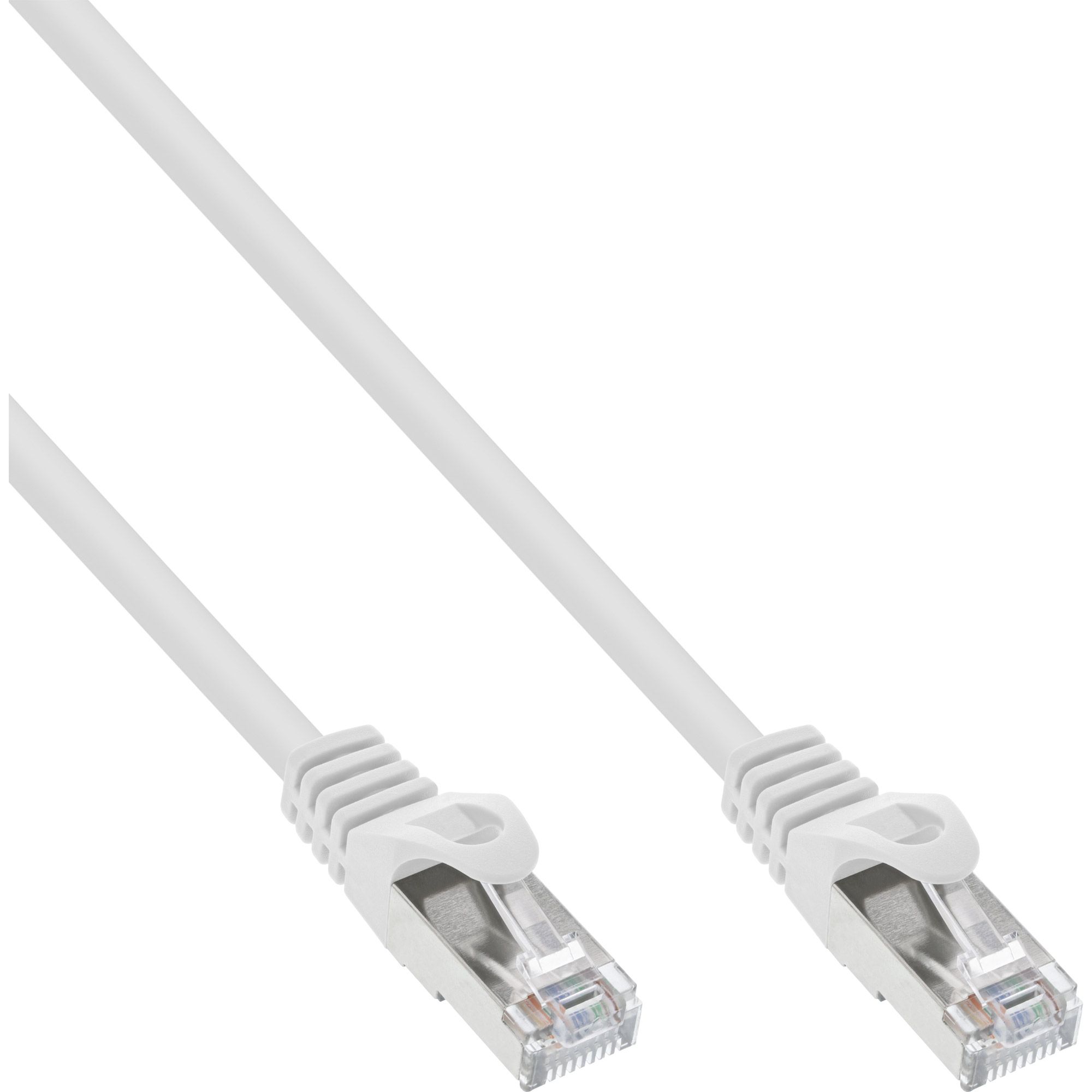 Inline Netwerkkabel - S-FTP Cat5e - 0.5m - Wit