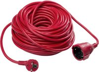 AS Schwabe 51013 Stroom Verlengkabel Rood 10.00 m