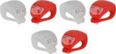 XQMax Koopman International LED fietsverlichting/fietslampjes - 6x stuks - voor en achterlicht