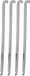 KS Tools 655.0016 Hakenset voor kogellager-trekker, 4-dlg, ISO 6011