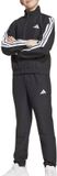 Adidas 3-Stripes Woven Trainingspak Jongens Zwart/Wit - Maat 176