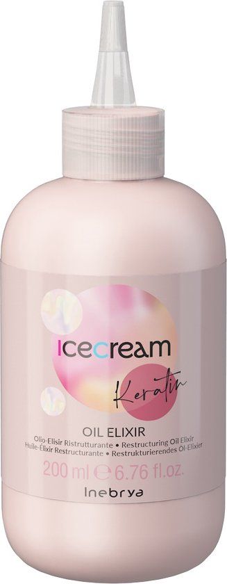 Ice Cream Keratin Oil Elixir - Rekonstrukční Olejové Sérum Na Bázi Keratinu 200ml