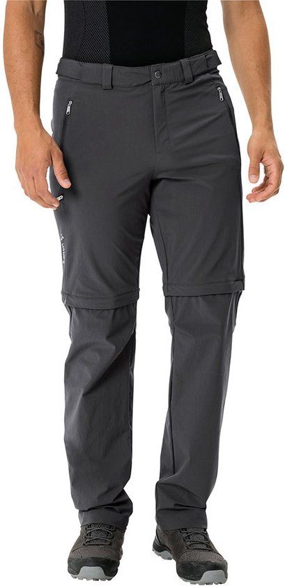 Vaude Farley Stretch Iii Converteerbare Broek Zwart 58 / Long Man
