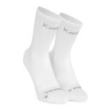 Kempa STMNT No Pain No Glory Sokken Wit/Zilvergrijs Unisex Schoenmaat 36-40 Hoog Polyester/Elastaan