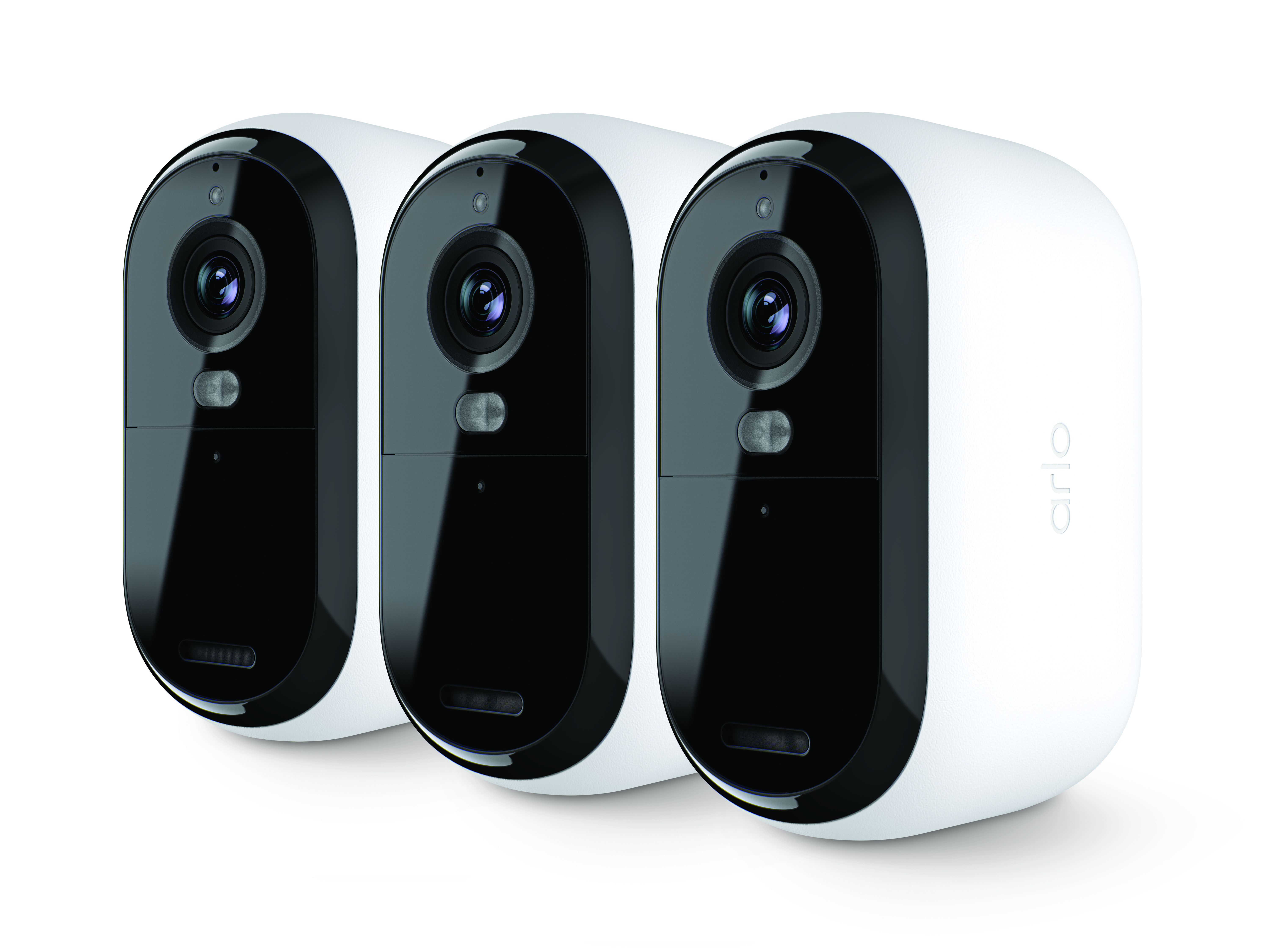 Arlo Essential 2K Outdoor Camera - 3 Pack - Wireless Security Camera