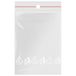 Polybeutel Z-55-2 500 stuks druksluitzakken 60 x 80 mm premium kwaliteit doorzichtige plastic zakken