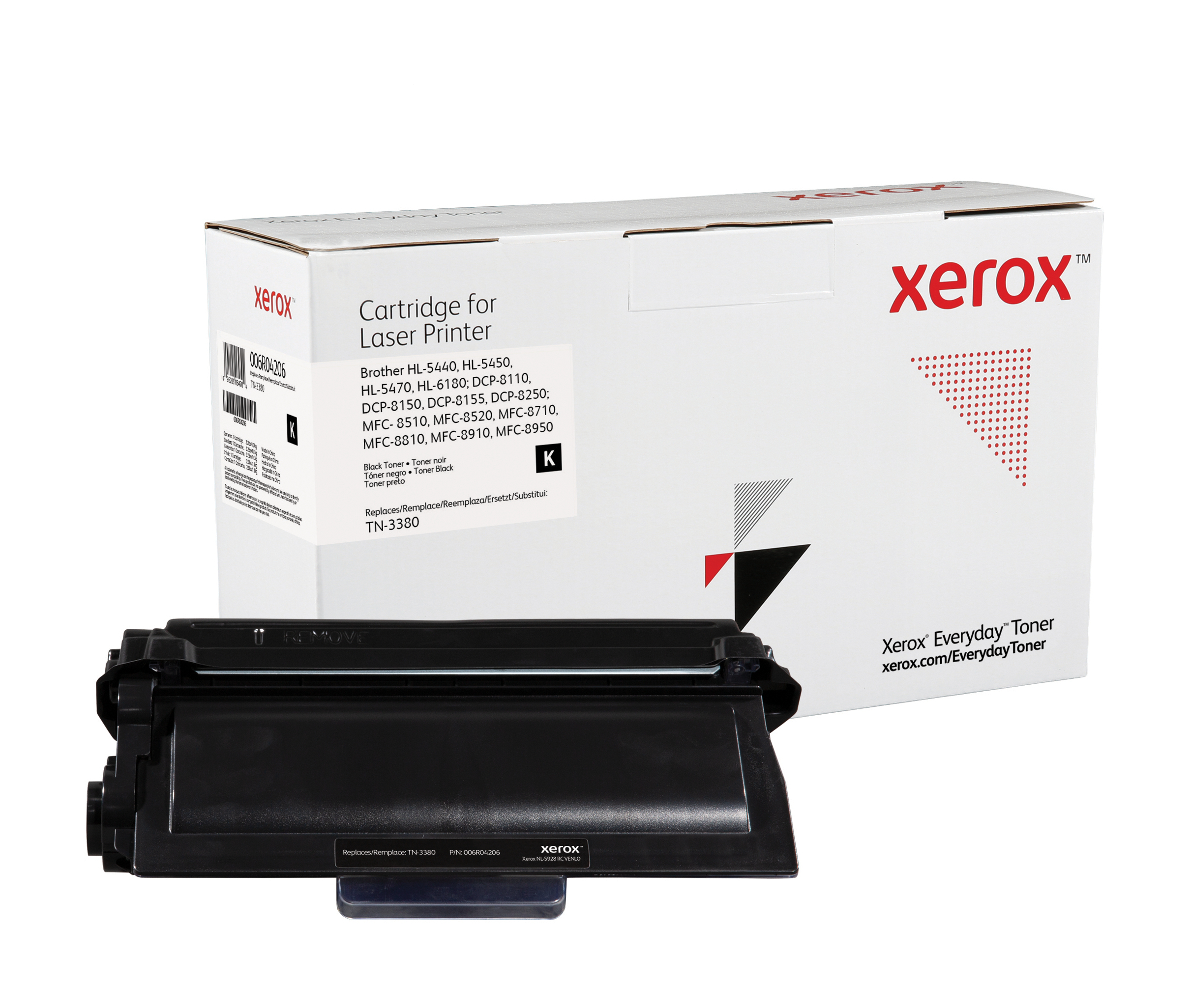 Xerox Everyday Mono Toner vervangt de Brother TN-3380