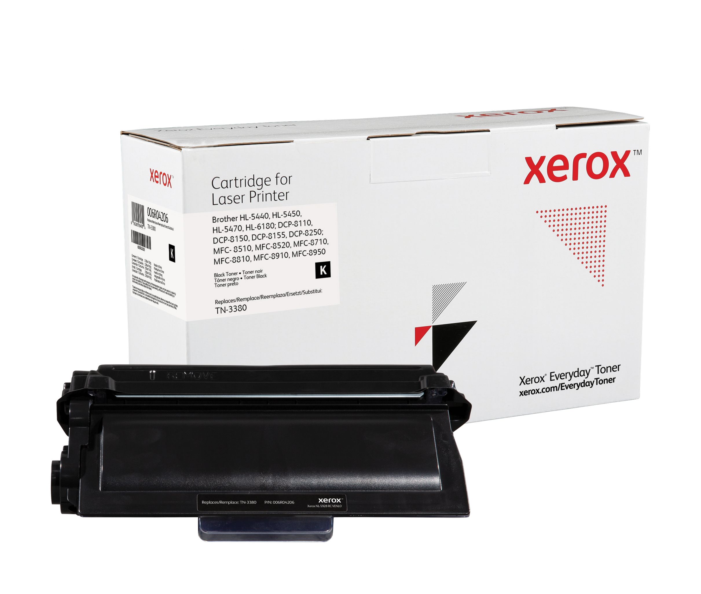 Xerox Everyday Mono Toner 006R04206 Zwart (vervangt Brother TN-3380)