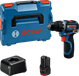 Bosch GSB 12V-32 Perceuse-visseuse à percussion sans fil 12V | 2x batterie 2,0Ah + chargeur GAL 12V-20 | Dans L-Boxx - 06019G9502