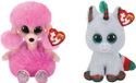 TY Beanie Boo's Camilla Poodle & Christmas Unicorn Plush Toy - Multicolor - 17cm
