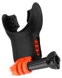 Merkloos Mondmontage Surfadapter - Universele Veiligheid - Comfortabel en Stabiel - Actiecamera - Ergonomisch - Geschikt voor Sporters