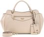 GUESS Antonia Satchel Bone beige handtas schoudertas
