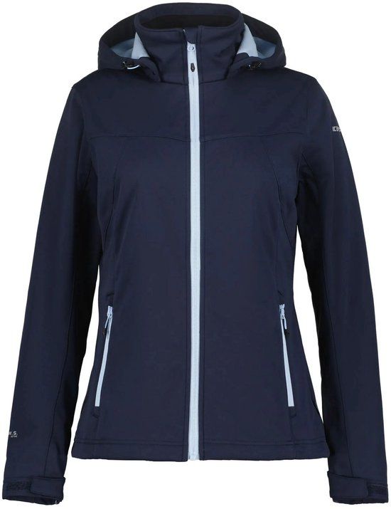 Icepeak Boise Outdoorjas Vrouwen - Maat 44 - Blauw