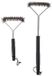 Barbecue Collection Grillborstel - RVS - Zwart - 2 Stuks