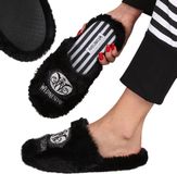 sarcia.eu WEDNESDAY ANTISLIP damesslippers, WARME, ZACHTE, BONT pantoffels voor thuis