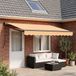 Maison Exclusive - Parasol manuel, 4,5 x 3 mètres, couleur sable, 100% polyester