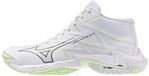 Mizuno Wave Lightning Elite Mid Indoor Sportschoenen Dames Wit EU 39