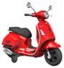 Vespa Scooter électrique Vespa, rouge, 30W, 6V, pour enfants jusqu'à 30 kg, à partir de 3 ans