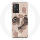 Maniacase Etui voor Samsung Galaxy A52 Chihuahua hondenras