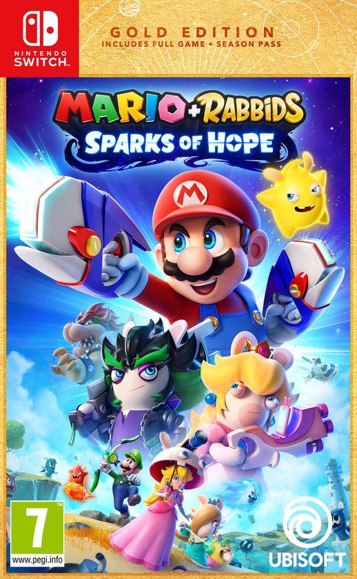 Mario + Rabbids Sparks of Hope Gold Edition - Nintendo Switch - Ubisoft
