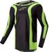 Alpinestars Fluid Lurv Maillot Noir Jaune Fluo XL