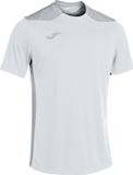 Joma Championship VI Shirt Korte Mouw Heren - Wit / Zilver