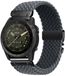 By Qubix Qubix - Braided Nylon Watch Band with Parachute Clasp - Grey - 26mm Quickfit - Compatible with Garmin Tactix 8 - 51mm