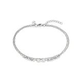 S.Oliver Dames Sieraden – Armbanden Van Roestvrij Staal Met Infinity Design En Eleganten Beads In Verschillende Kleuren