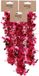 Inge-glas Inge Christmas Goods Spiraal kerstslingers - 3x - Rood - Folie - 750 cm - Sterren