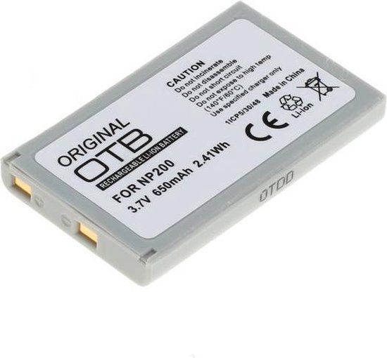 OTB Accu Batterij Konica Minolta NP-200 - 650mAh