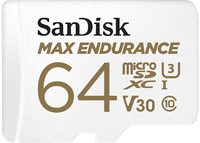 SanDisk Max Endurance 64GB MicroSDXC - Class 10, UHS-I, V30