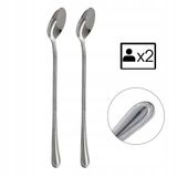 Cook Line 2x Long Bar Spoon Stainless Steel - Natalia Series