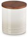 Le Creuset Signature Voorraadpot Met Houten Deksel 1,10 Liter Meringue