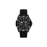 Armani Exchange Spencer AX1961 Horloge - Siliconen - Zwart - Ø 44 mm
