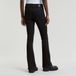 G-Star 3301 Flare Wmn Dames Jeans Katoen Elastomulti-ester Elastaan Worn in Black Vortex 34/34
