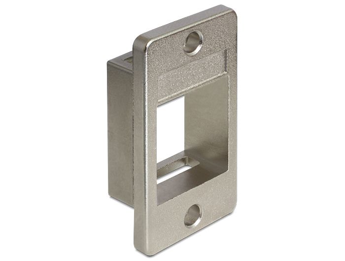 DeLOCK 86213 metallic Wandcontactdozen